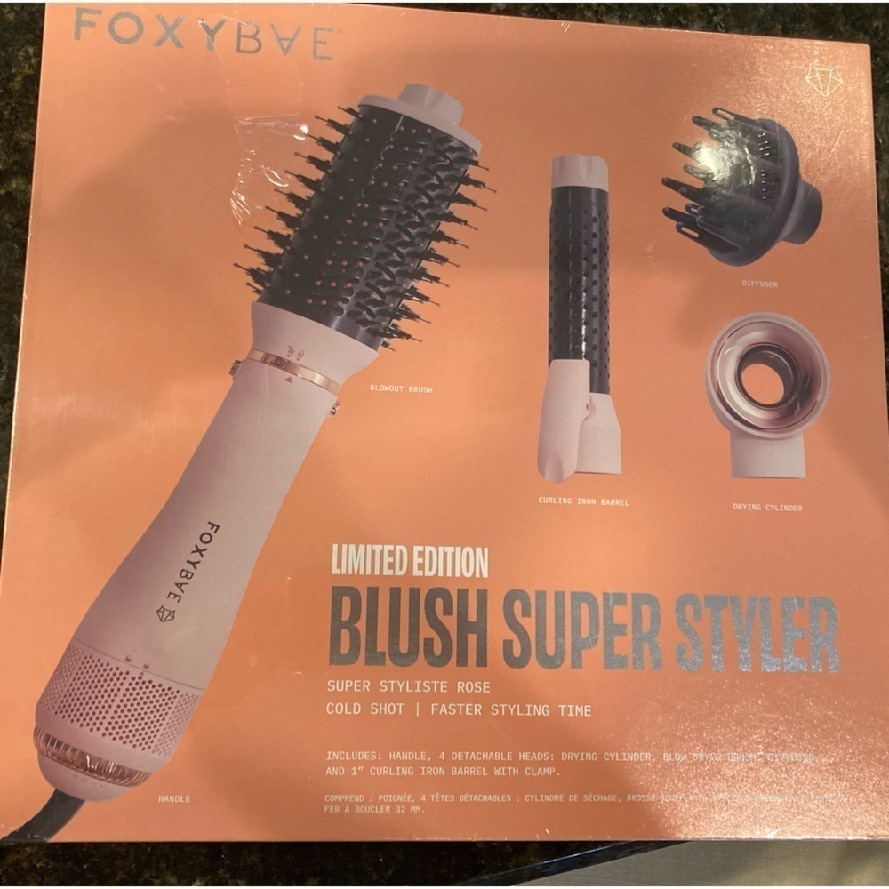 FOXYBAE Limited‎ Edition Blush Super Styler Brand New Sealed